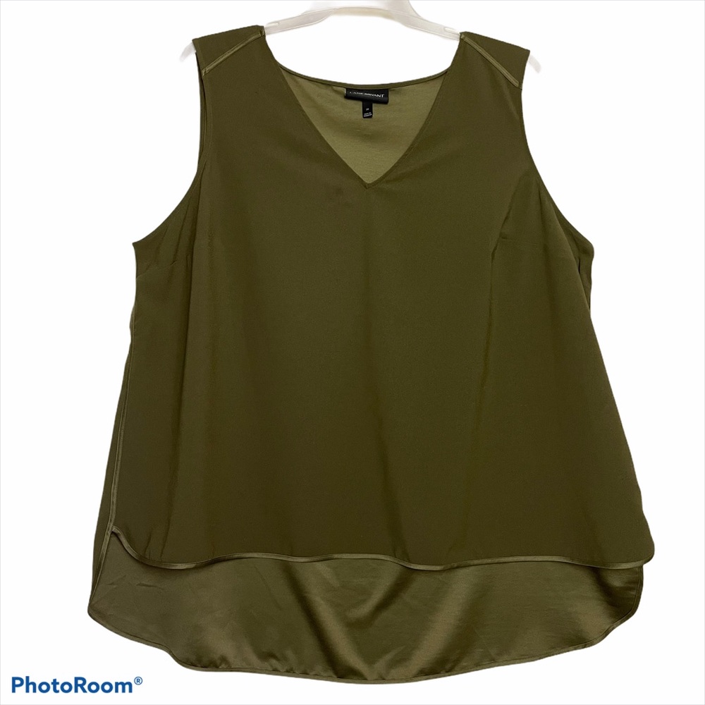 LANE BRYANT GREEN TOP